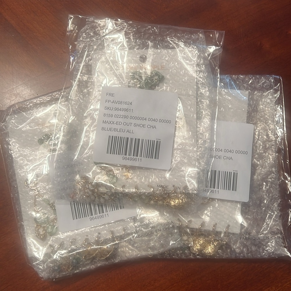 NWT FREE PEOPLE MAXX-ED OUT SHOE CHARM PACK - Picture 4 of 5